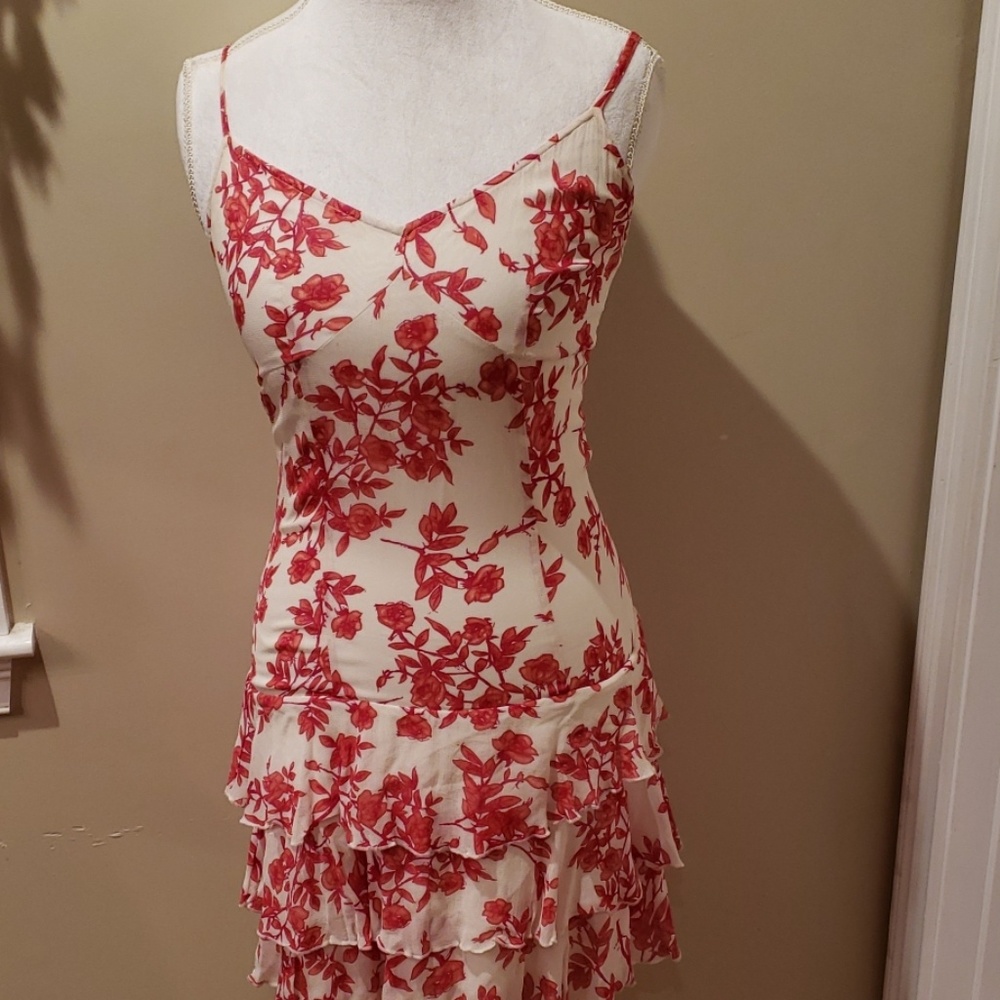 beautiful dress  with flowers. Final price